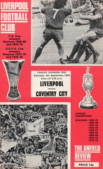 Match programme